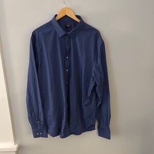 Men's Blue Dress Shirt